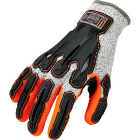 Ergodyne® ProFlex® 922CR Level 5 Cut Resistant Nitrile-Dipped DIR Gloves Gray L