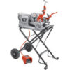 Model 300 Compact Kit Power Threading Machines RIDGID 67182 w/ 250 Folding Wheel Stand