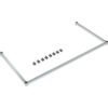 Nexel® Chrome Three Sided Frame 60""W x 30""D