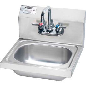 Krowne® HS-2L 16"" Wide Hand Sink Compliant Wrist Handles