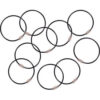 Ergodyne® Arsenal® Wire Cable Key Ring Black Pack of 10