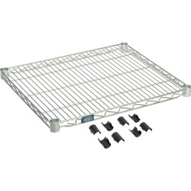 Nexel® S2130Z Poly-Z-Brite® Wire Shelf 30""W x 21""D