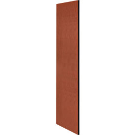 Side Panel 22237 for 24""D Extra Wide Designer Wood Locker without Sloping Hood Cherry