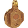 Justrite® 8300 Brass Horizontal Safety Drum Vent for Petroleum Based Applications