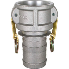 3"" Aluminum Camlock Fitting - Male Barb x Female Coupler Thread