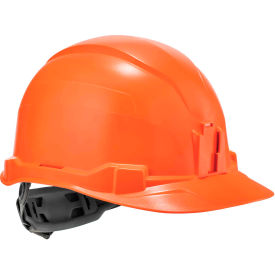 Ergodyne Skullerz® 8970 Hard Hat Cap Style Ratchet Suspension Class E Orange