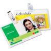 Fellowes® Laminating Pouches 5 mil 2 5/8 x 3 7/8 ID w/Clip 25/Pack