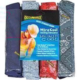 MiraCool® Bandana Assorted Colors 100 Pack 940B100-ASST