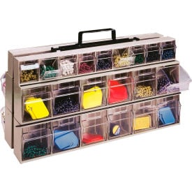 Quantum QTF320-42 Complete Portable Frame Unit With Tip Out Bins Ivory