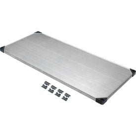 Nexel® S2454SZ Solid Galvanized Shelf 54""W x 24""D