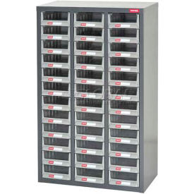 Shuter Parts Drawer Cabinet 36 Drawers Floor unit 23""W x 11-1/2""D x 37""H