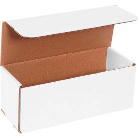 Global Industrial™ Corrugated Mailers 10""L x 4""W x 4""H White