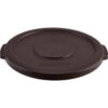 Global Industrial™ Plastic Trash Can Lid 10 Gallon Brown