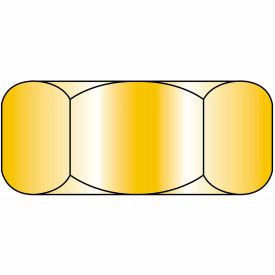 Finished Hex Nut - 5/16-18 - Low Carbon Steel - Zinc CR+3 - UNC - Pkg of 100 - Brighton-Best 319050