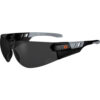 Ergodyne® Skullerz® SAGA-AFAS Frameless Safety Glasses Smoke Lens Matte Black Frame