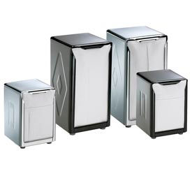 Table-Top Napkin Dispensers 5-1/2 h x 3-3/4 w x 4 d Chrome