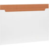 Global Industrial™ Corrugated Jumbo Fold-Over Mailers 36""L x 24""W x 1/4""H White