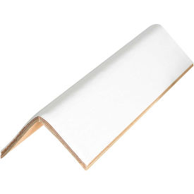 Global Industrial™ Medium Duty Edge Protectors 3""W x 3""D x 40""L .16"" Thick White