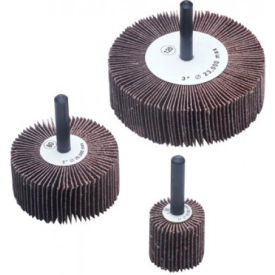 CGW Abrasives 39934 Flap Wheel 2"" x 1/4"" x 1"" 120 Grit Aluminum Oxide