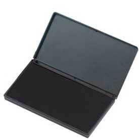 CLI® Stamp Pad 2-3/4"" x 4-1/4"" Nontoxic Reinkable Black