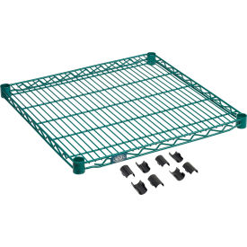 Nexel® S2430G Poly-Green® Epoxy Wire Shelf 30""W x 24""D
