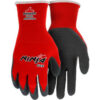 Ninja Flex Latex Coated Palm Gloves MEMPHIS GLOVE N9680L 1 Pair