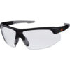 Ergodyne® Skullerz® SKOLL-AFAS Half Frame Safety Glasses Clear Lens Matte Black Frame