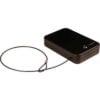 Tracker Safe Portable Safe SPS-02 - Key Lock - 6-1/2""W x 9-11/16""D x 1-3/4""H - Black