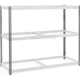 Global Industrial™ Angle Post 7'H Gray Set of 4