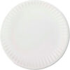 AJM Packaging Corp®. 10100 Paper Plates 9"" Dia. White 1000/Carton