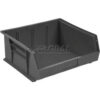 Global Industrial™ Plastic Hang & Stack Bin 10-7/8""L x 11""W x 5""H Black