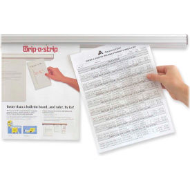 Advantus Grip-A-Strip Mounting Rail - 48"" x 1-1/2""