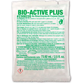 Stearns Bio-Active Plus Floor Cleaner - 2.5 oz Packs 72 Packs/Case - 2308220