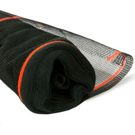 BOEN SN-20006 Fire Resistant Safety Netting 4 Ft. x 150 Ft. Black 1 Roll