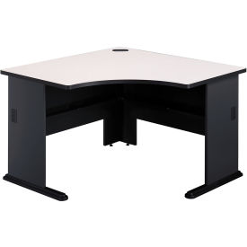 Bush Furniture Corner Desk - 48"" - Slate/White - Series A