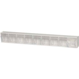 Quantum Tip Out Storage Bin QTB309 - 9 Compartments White