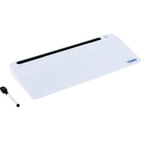 Global Industrial™ Desktop Glass Dry Erase Pad 18""W x 4""H