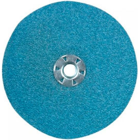 CGW Abrasives 48125 Resin Fibre Disc 7"" DIA 60 Grit Zirconia