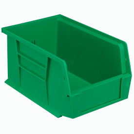 Plastic Stack & Hang Bin 6""W x 9-1/4""D x 5""H Green
