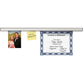 Advantus Grip-A-Strip Mounting Rail - 12"" x 1-1/2""