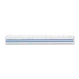 Westcott® Magnifying Ruler 15"" Long Acrylic Clear