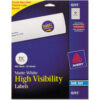 Avery® Inkjet Labels for Color Printing 1-1/2"" Dia Matte White 400/Pack