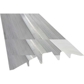 Extruded Aluminum Hose & Cable Crossover Silver 60"" x 21-1/8"" x 3-9/16""