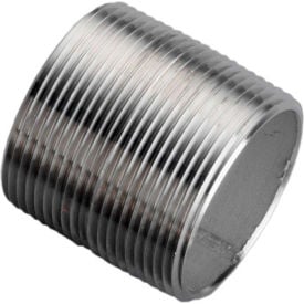 1-1/4 In. X 1-5/8 In. 304 Stainless Steel Pipe Nipple - 16168 PSI - Sch. 40 - Domestic