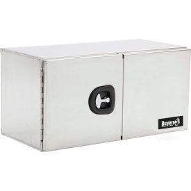 Buyers Smooth Aluminum Barn Door Toolbox 18x18x48 - 1705310