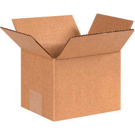 Global Industrial™ Cardboard Corrugated Boxes 6""L x 5""W x 4""H Kraft