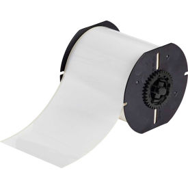 Brady® B30 Series Indoor-Outdoor Industrial Vinyl Labels 4""W X 100'L White B30C-4000-595-WT