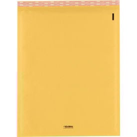 Global Industrial™ Self Seal Bubble Mailers #6 12-1/2""W x 19""L Gold 50/Pack