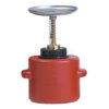 Eagle Safety Plunger Can - 1 Quart Polyethylene