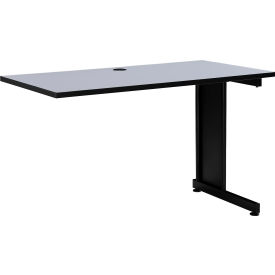 Interion® 48"" Right Handed Return Table Gray